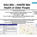 HealthofOlderPeopleCommunityMeetingFlyerNov2011