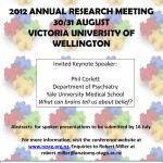 NZSchizophreniaResearchMeetingCallforAbstractsposter_A4