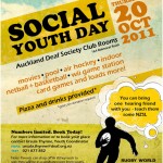 SocialYouthDayAucklandDeafSocietyClubRooms